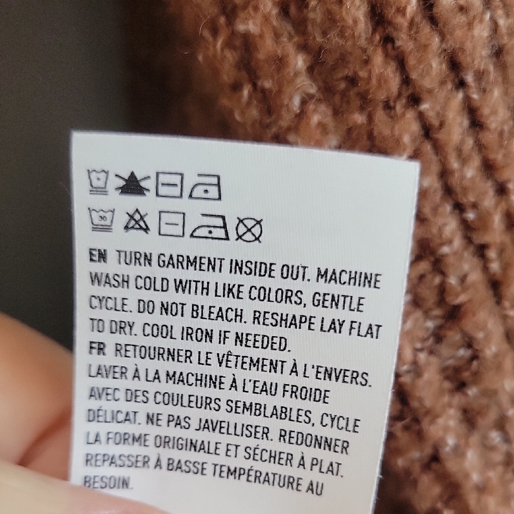 American Eagle Outfitters Brown Textured Sweater - Picture 4 of 5